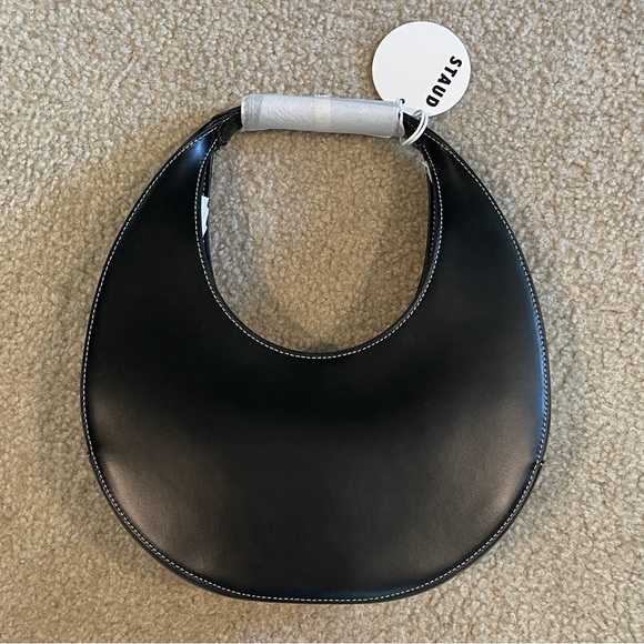STAUD MOON BAG BLACK - Picture 2 of 8